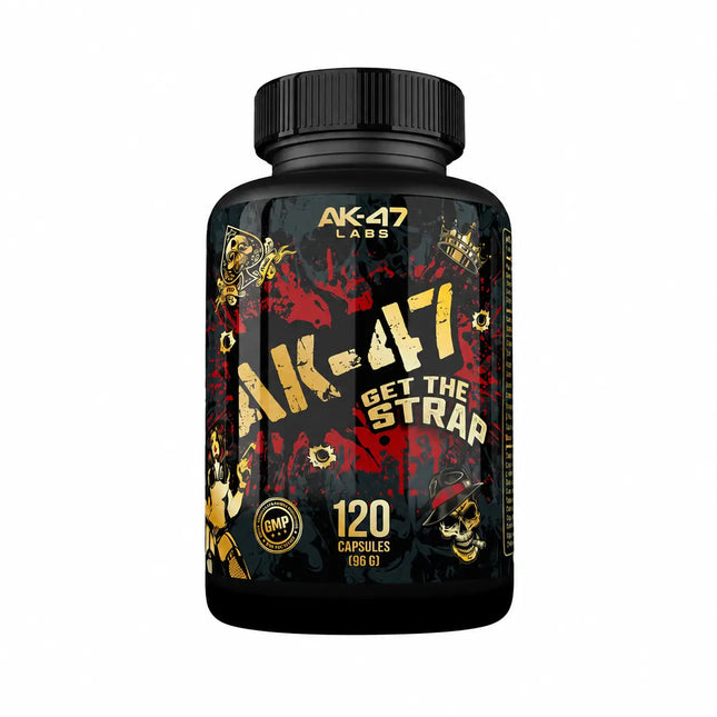 AK-47 Labs Get the Strap, flacon de 120 capsules