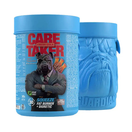 Tuberie bleue de complément brûleur de graisse Caretaker Squeeze 345g avec corps plus sec