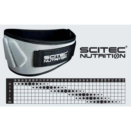 Tableau des Tailles Ceinture de Musculation Scitec Nutrition