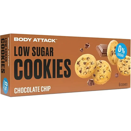 Paquet de cookies pépites de chocolat body attack  sports nutrition