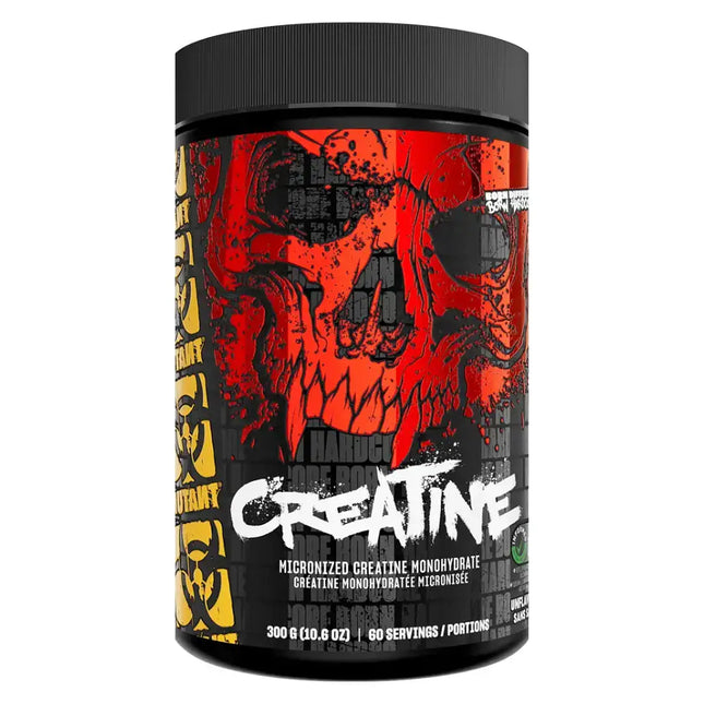 Conteneur de supplément de créatine monohydrate micronisée 300g pour aminos et musculation
