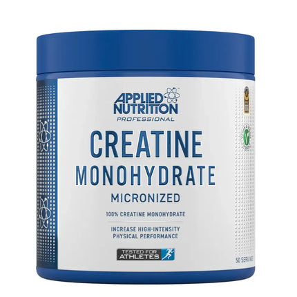 Tiburon de créatine micronisée Applied 250g pour la musculation et la performance