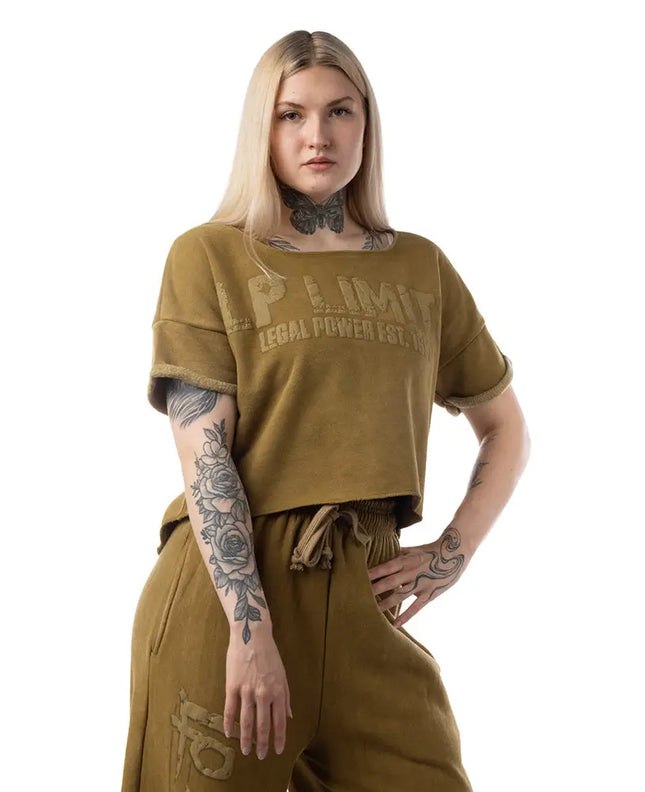 Crop Top LP Girls Stonewashed Ottomix Legal Power