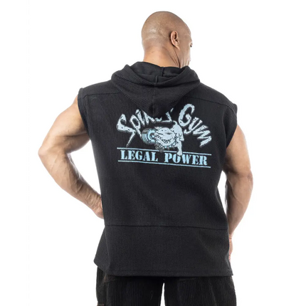 Débardeur Sans Manches Oldschool Spikes Hoodie Boston Legal Power