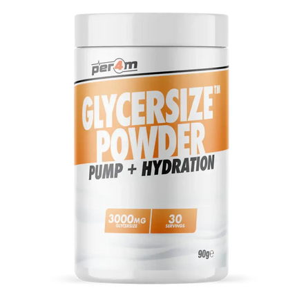Per4m GlycerSize Powder Pump Hydration 90g complément glycérine pour congestion musculaire et hydratation