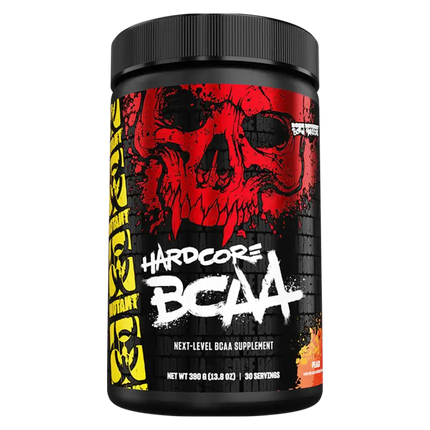 Conteneur de supplément Hardcore BCAA 390g pour la musculation et récupération sportive
