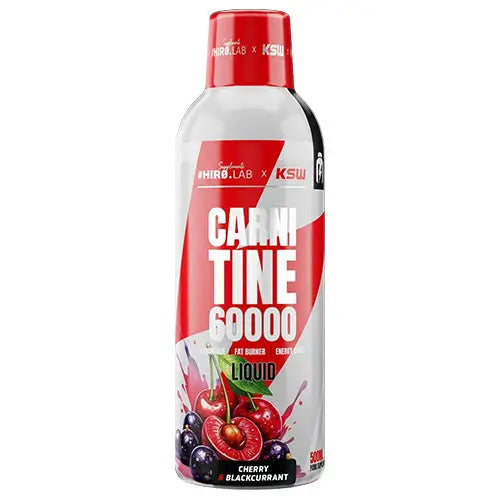 Carnitine 60 000 HIRO.LAB x KSW 500 ml Cherry Blackcurrant, photo officielle
