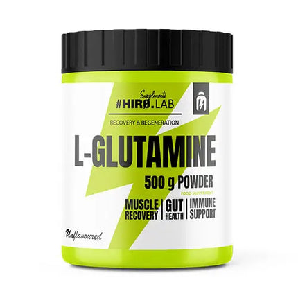 HIRO.LAB Glutamine Pure 500 g sans arôme, photo produit officielle