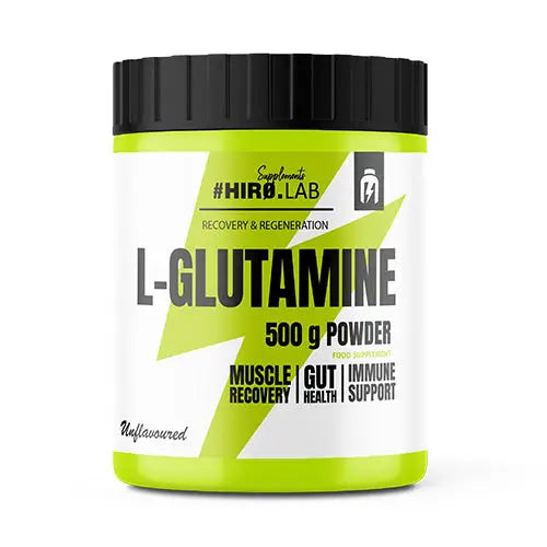 HIRO.LAB Glutamine Pure 500 g sans arôme, photo produit officielle