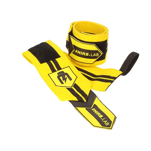 Wrist Wrap HIRO.LAB jaune, photo officielle