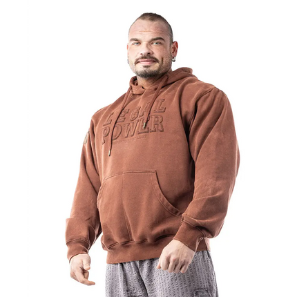 Hoodie Legal Power Stonewashed brushed inside Ottomix