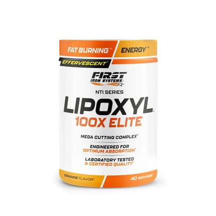 Lipoxyl 100X Elite 400g aide à réduire la graisse pour une définition musculaire optimale
