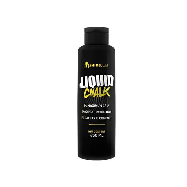 Magnésie liquide Hiro.Lab 250ml, anti-transpiration et amélioration du grip pour musculation, escalade, haltérophilie et sports de force