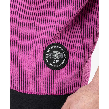 Magenta Raglan Rag Top Oldschool Spikes Boston Legal Power