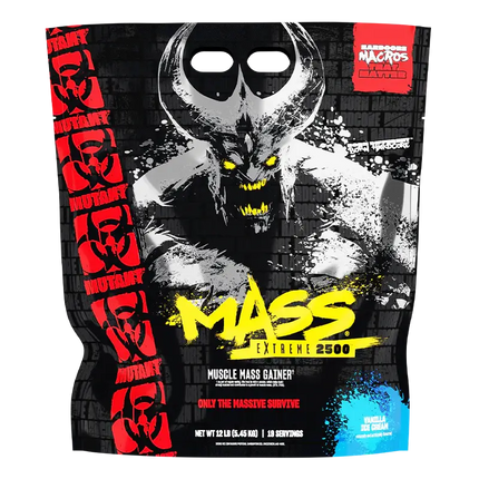 Mass Extreme 2500 gainer de masse musculaire avec acides aminés et créatine