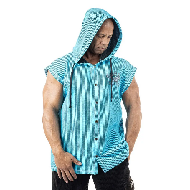 Neon Débardeur Sans Manches Oldschool Spikes Hoodie Boston Legal Power