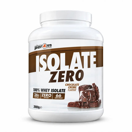 PER4M Isolate Zero 2 kg – Chocolate Creme