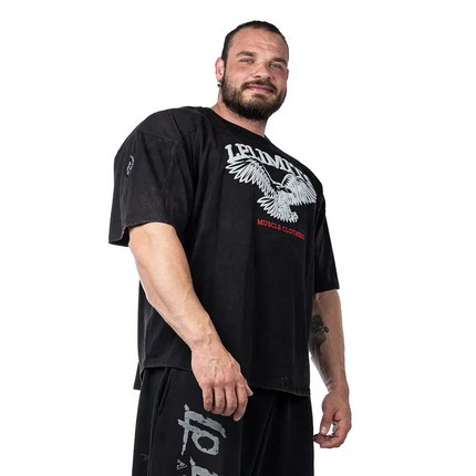 Rag Top Eagle Stonewashed Pique Jersey Legal Power