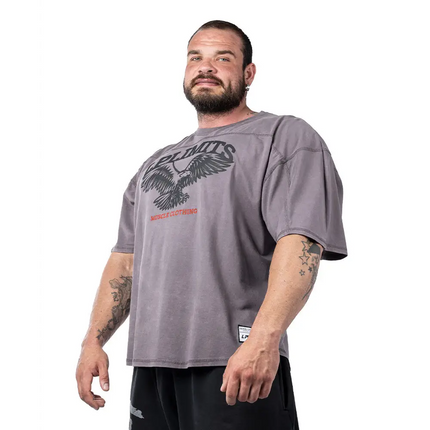 Rag Top Eagle Stonewashed Pique Jersey Legal Power