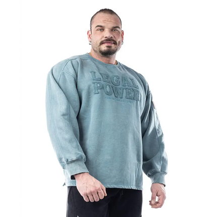 Sweater Legal Power Stonewashed brushed inside Ottomix