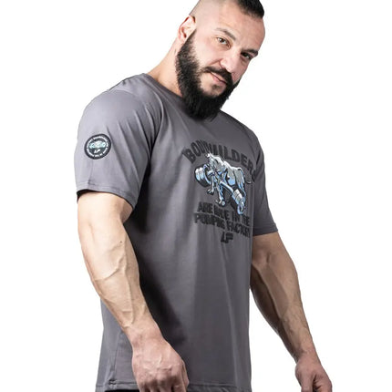 T-Shirt Pumping Factory Single-Jersey Legal Power