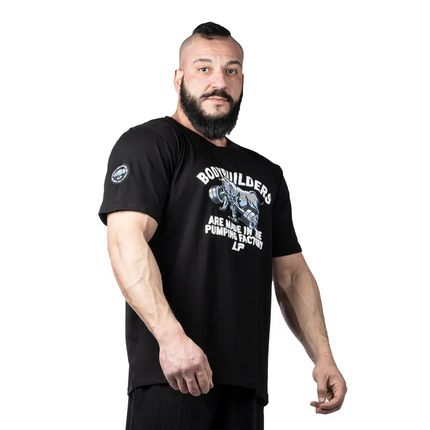 T-Shirt Pumping Factory Single-Jersey Legal Power