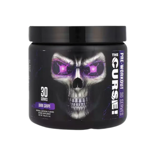Booster The Curse JNX Sports Dark Grape – Focus et énergie avant l’entraînement 30 Doses 150g