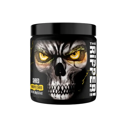 he Ripper JNX en parfum Pineapple Shred, un brûleur de graisses énergisant avec une saveur ananas fraîche